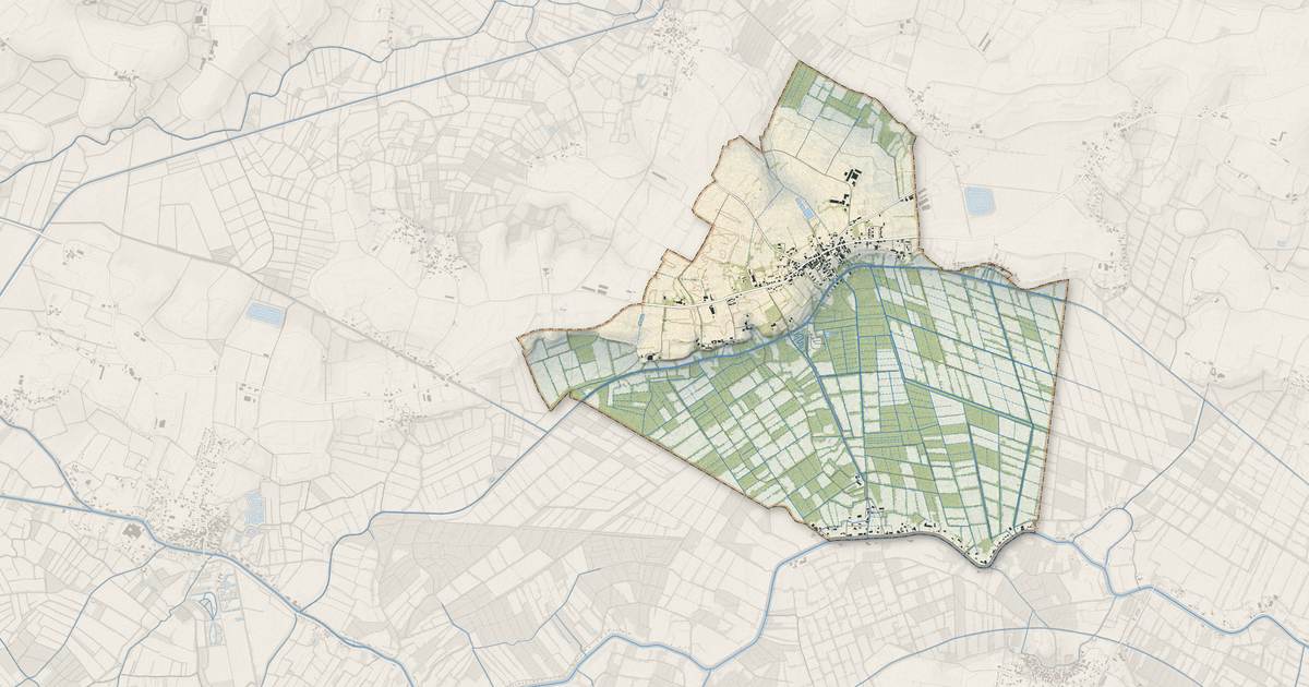 Portrait cartographique de Le Mazeau : relief, eau, forêts, bâti et voies, calculés à partir des données de l'IGN