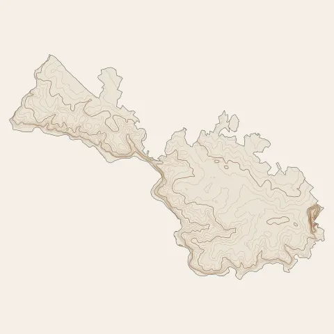 Mortagne-sur-Sèvre : courbes de niveau