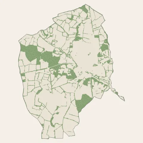 Moutiers-les-Mauxfaits : bois, forêts et landes