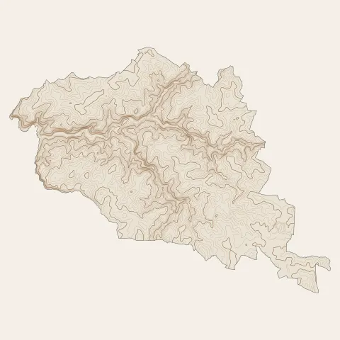 Le Poiré-sur-Vie : courbes de niveau