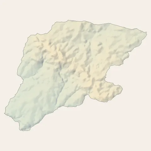 Pouzauges : relief