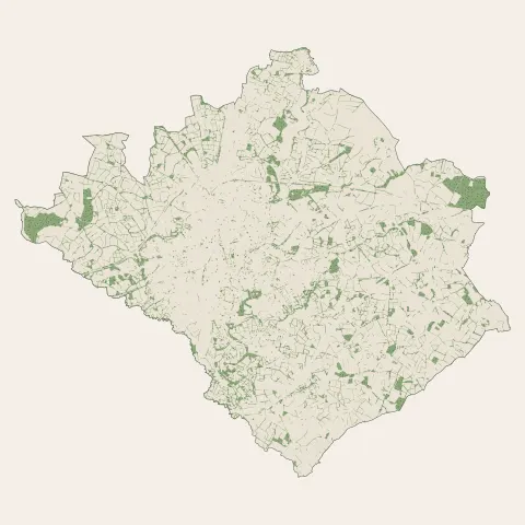 La Roche-sur-Yon : bois, forêts et landes