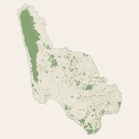 Les Sables-d'Olonne : bois, forêts et landes
