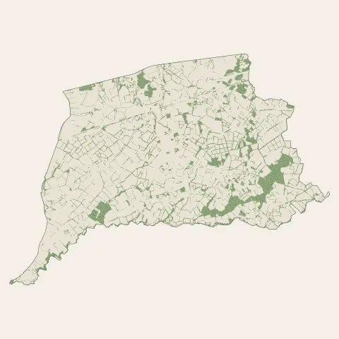 Sainte-Flaive-des-Loups : bois, forêts et landes