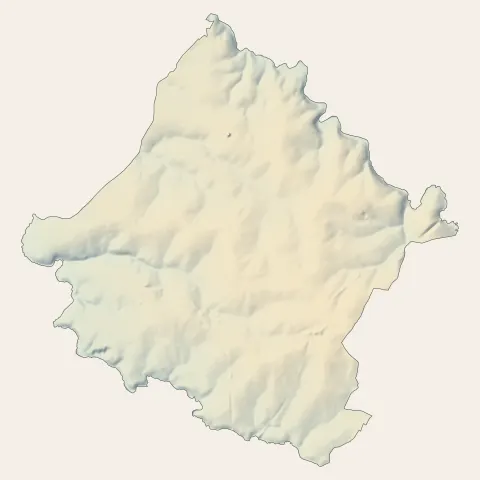 Saint-Fulgent : relief