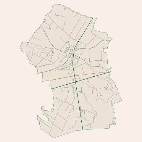 Sainte-Gemme-la-Plaine : voies