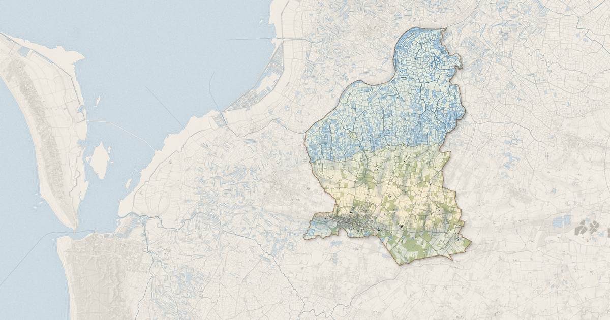Portrait cartographique de Saint-Gervais : relief, eau, forêts, bâti et voies, calculés à partir des données de l'IGN
