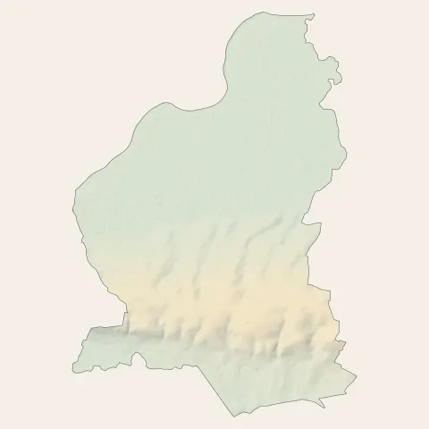 Saint-Gervais : relief