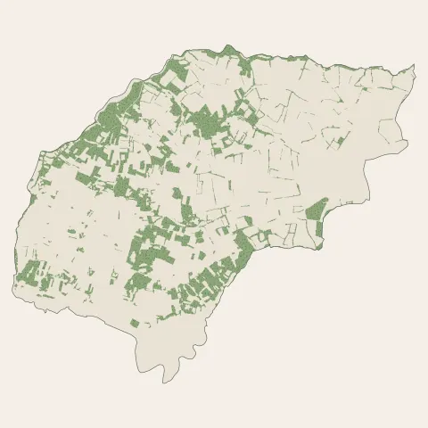 Brem-sur-Mer : bois, forêts et landes
