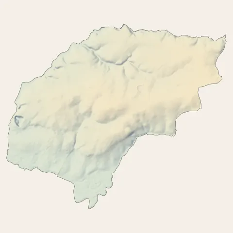 Brem-sur-Mer : relief