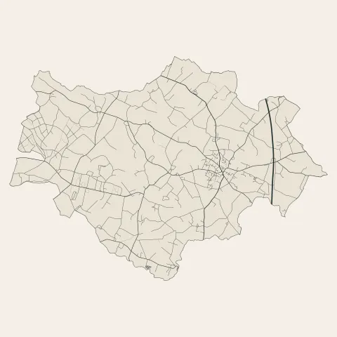 Saint-Martin-des-Noyers : voies