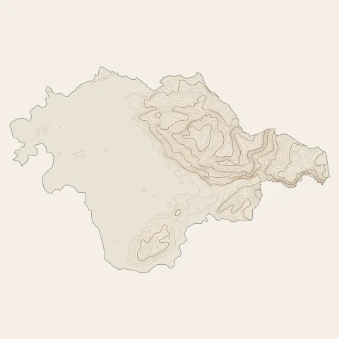 Soullans : courbes de niveau