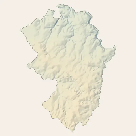 Chanverrie : relief