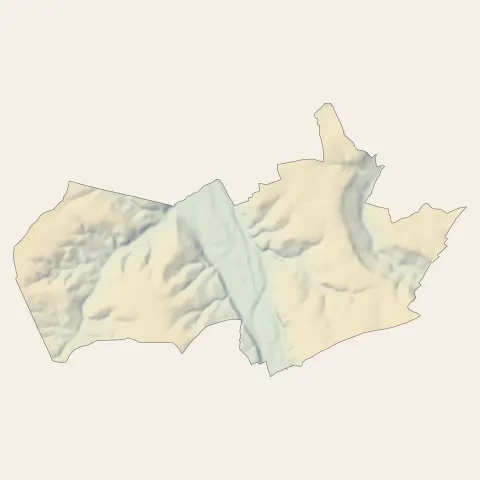 Bonneuil-Matours : relief