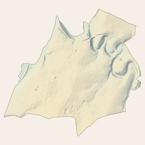 Buxerolles : relief