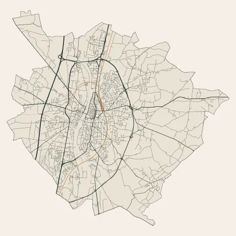 Châtellerault : voies
