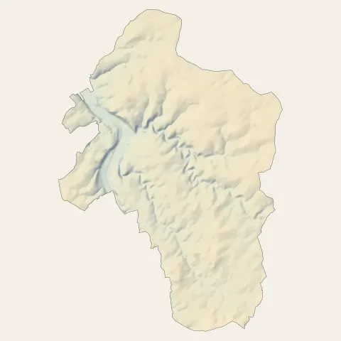 Chauvigny : relief