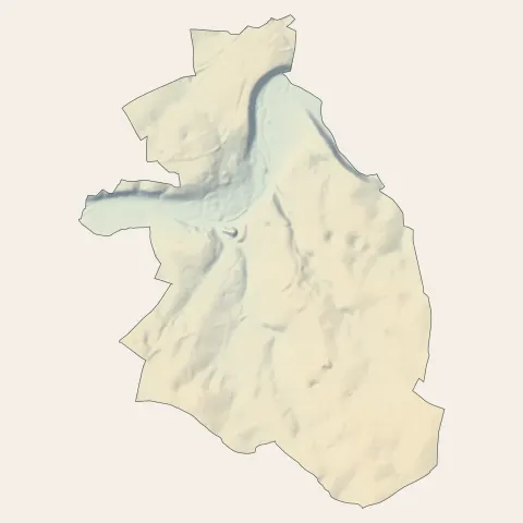 Civray : relief