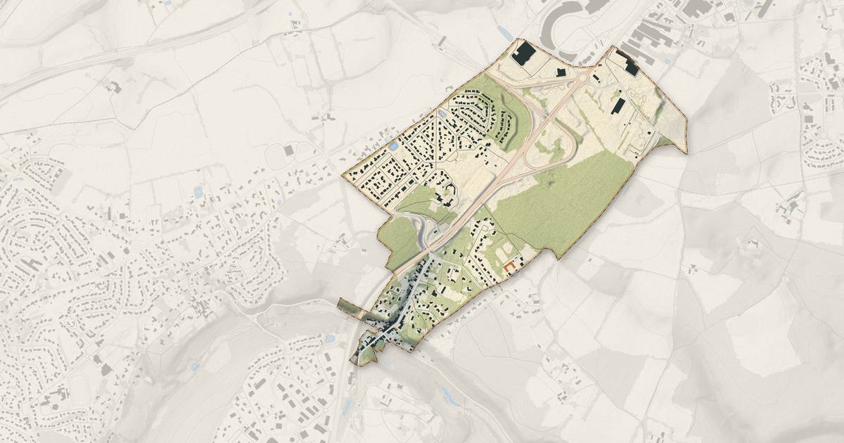 Portrait cartographique de Croutelle : relief, eau, forêts, bâti et voies, calculés à partir des données de l'IGN