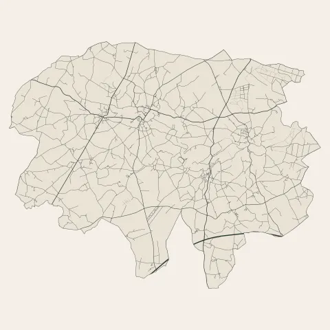 Boivre-la-Vallée : voies