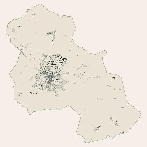 Loudun : bâti