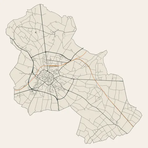 Loudun : voies
