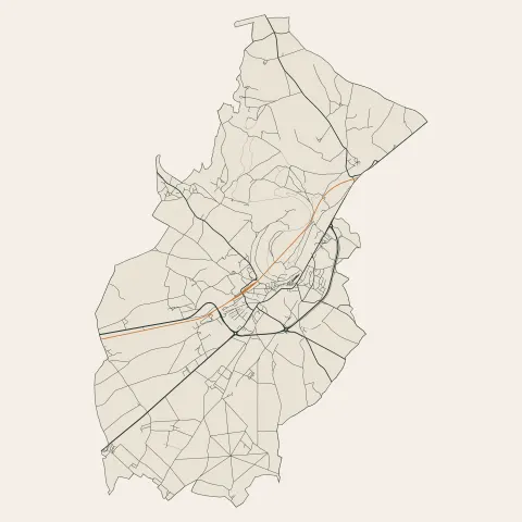 Lusignan : voies
