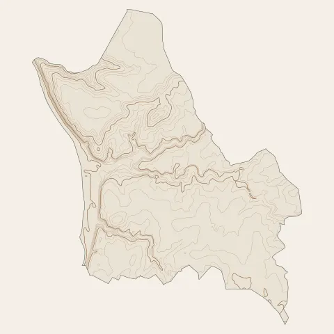 Lussac-les-Châteaux : courbes de niveau