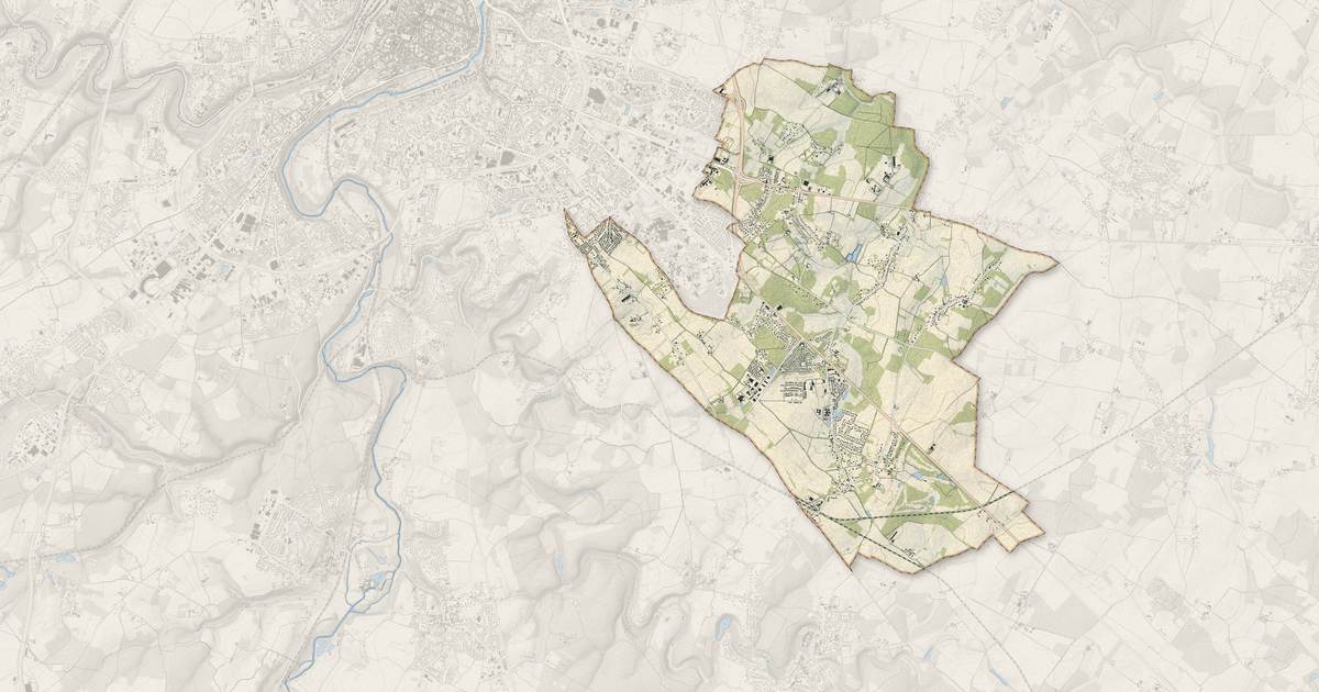 Portrait cartographique de Mignaloux-Beauvoir : relief, eau, forêts, bâti et voies, calculés à partir des données de l'IGN