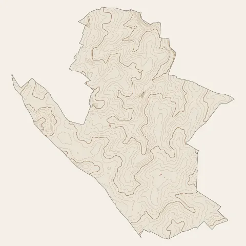Mignaloux-Beauvoir : courbes de niveau