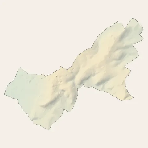 Mirebeau : relief