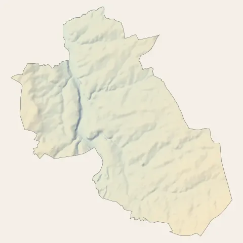 Montmorillon : relief