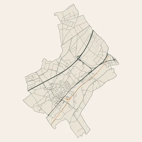 Naintré : voies