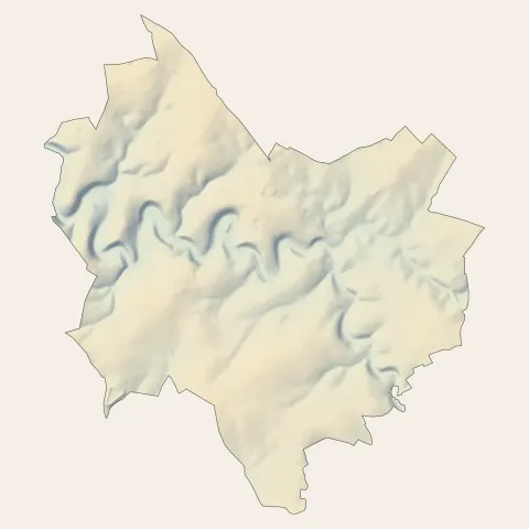 Nouaillé-Maupertuis : relief