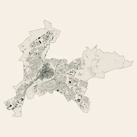 Poitiers : bâti