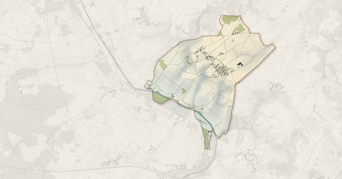 Portrait cartographique de Ranton : relief, eau, forêts, bâti et voies, calculés à partir des données de l'IGN