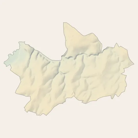 Roches-Prémarie-Andillé : relief