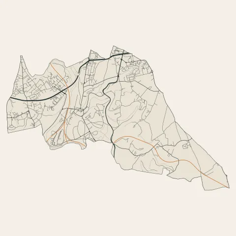 Saint-Benoît : voies