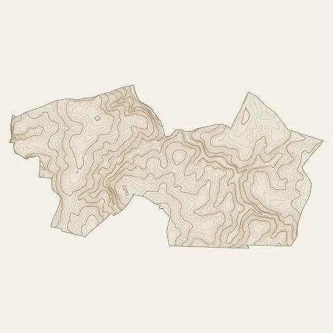 Sèvres-Anxaumont : courbes de niveau