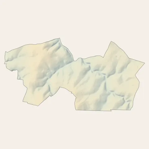 Sèvres-Anxaumont : relief