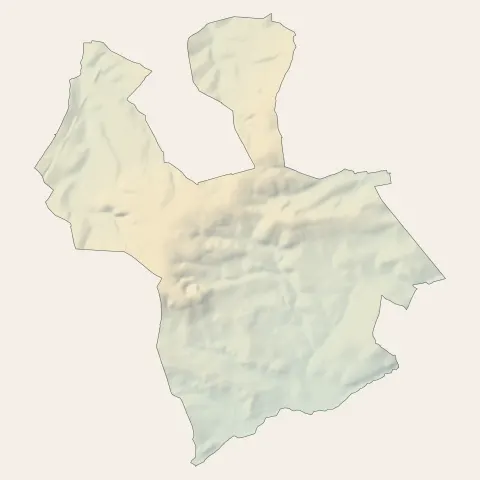 Thuré : relief