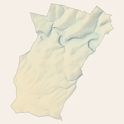 Vouillé : relief