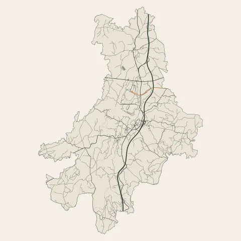 Bessines-sur-Gartempe : voies
