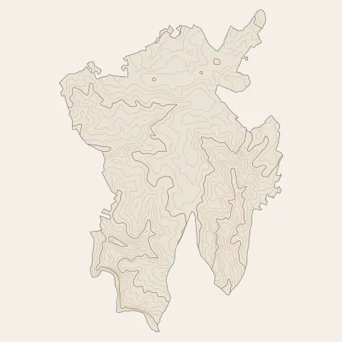 Boisseuil : courbes de niveau
