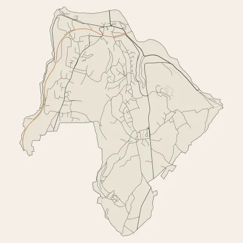 Bosmie-l'Aiguille : voies