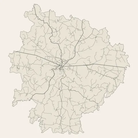 Châteauponsac : voies