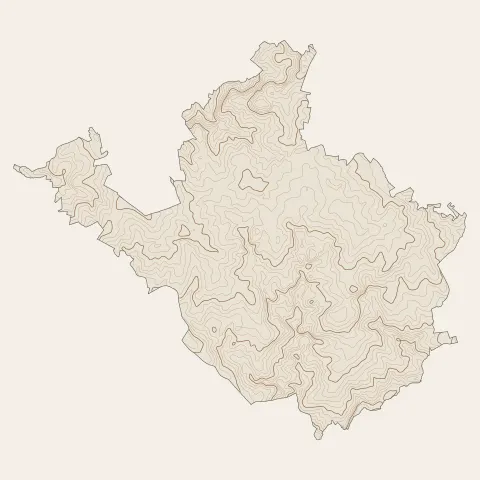 Couzeix : courbes de niveau