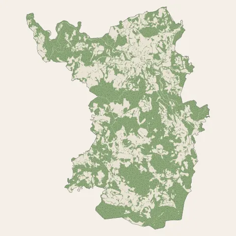 Eymoutiers : bois, forêts et landes