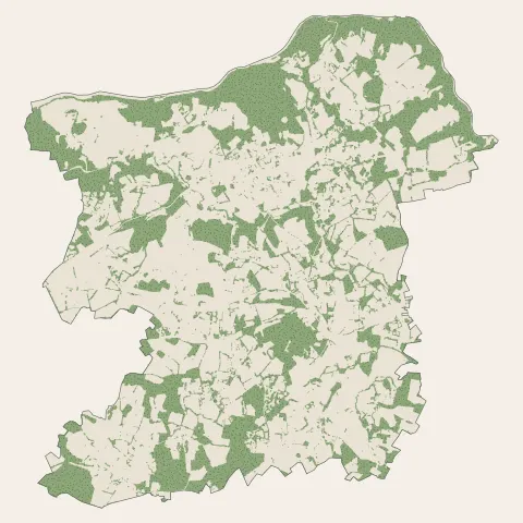 Saint-Just-le-Martel : bois, forêts et landes