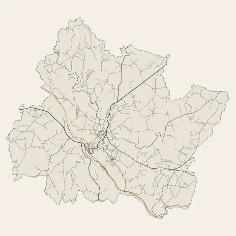 Saint-Léonard-de-Noblat : voies
